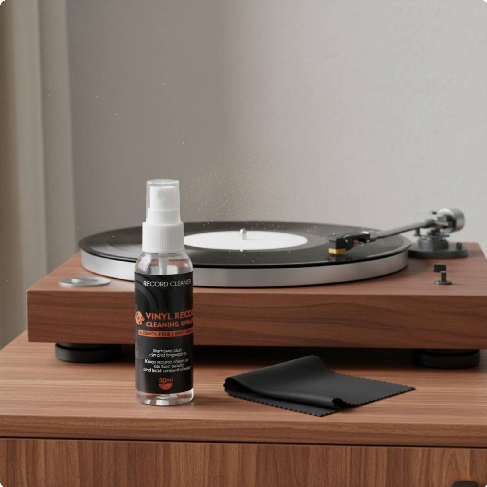 ビニールレコードクリーナーキット ナノ洗浄液 マイクロファイ - Vinyl Record Cleaner のレビューと価格