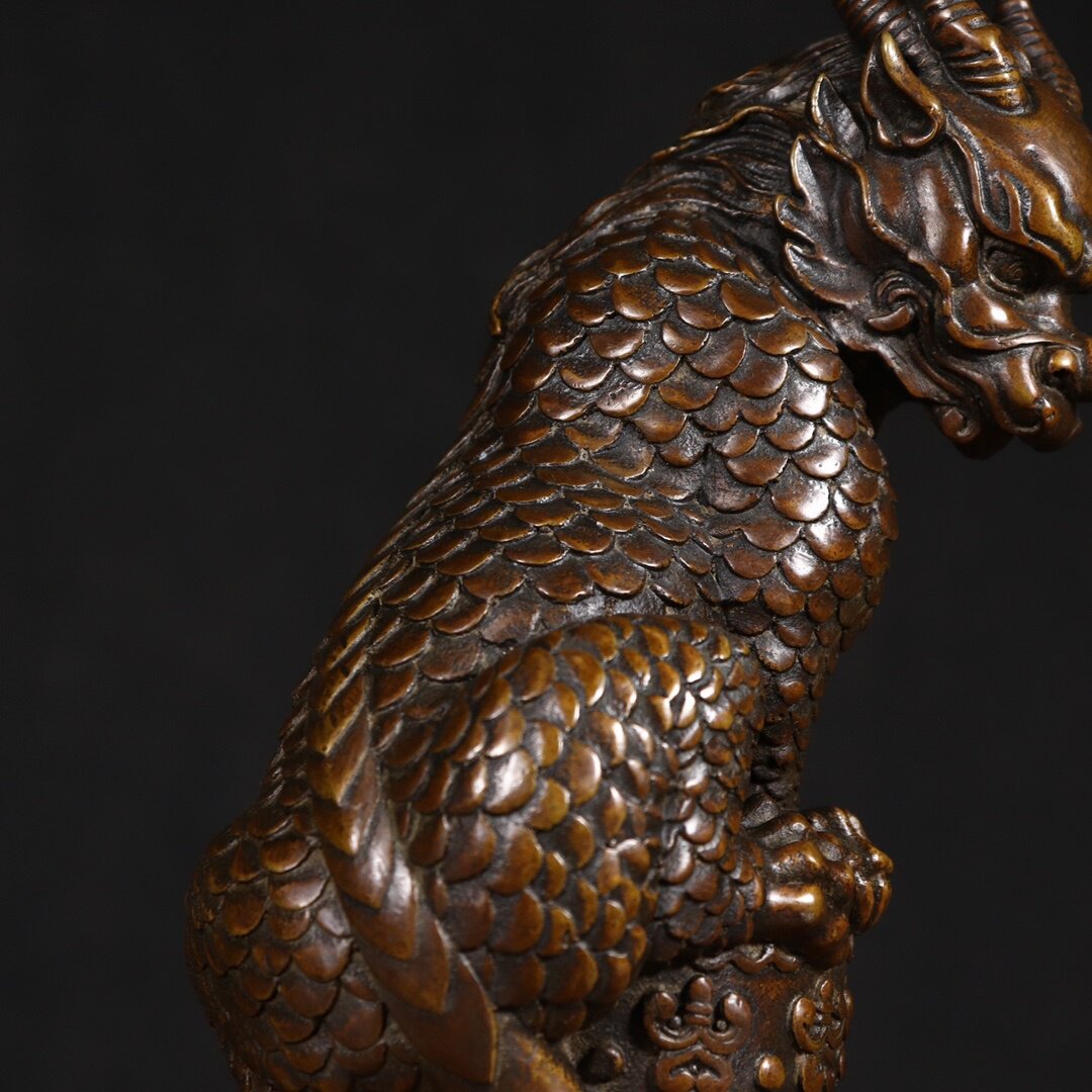 中国風水術ヴィンテージ銅製獣像ホームストア幸運の装飾工芸品1 - Vintage Collectibles Store のレビューと価格