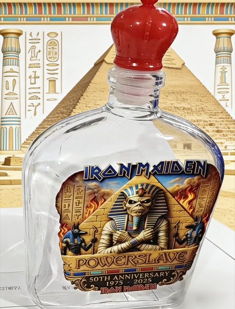 ヴィンテージロックテーマのミイラ彫刻リカーボトル、ウイスキー - Vintage Collectible Bottles のレビューと価格