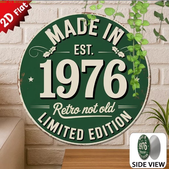 1976年製 レトロではないが古い風合いのある2Dフラットラ - Vintage Collectible Plates のレビューと価格